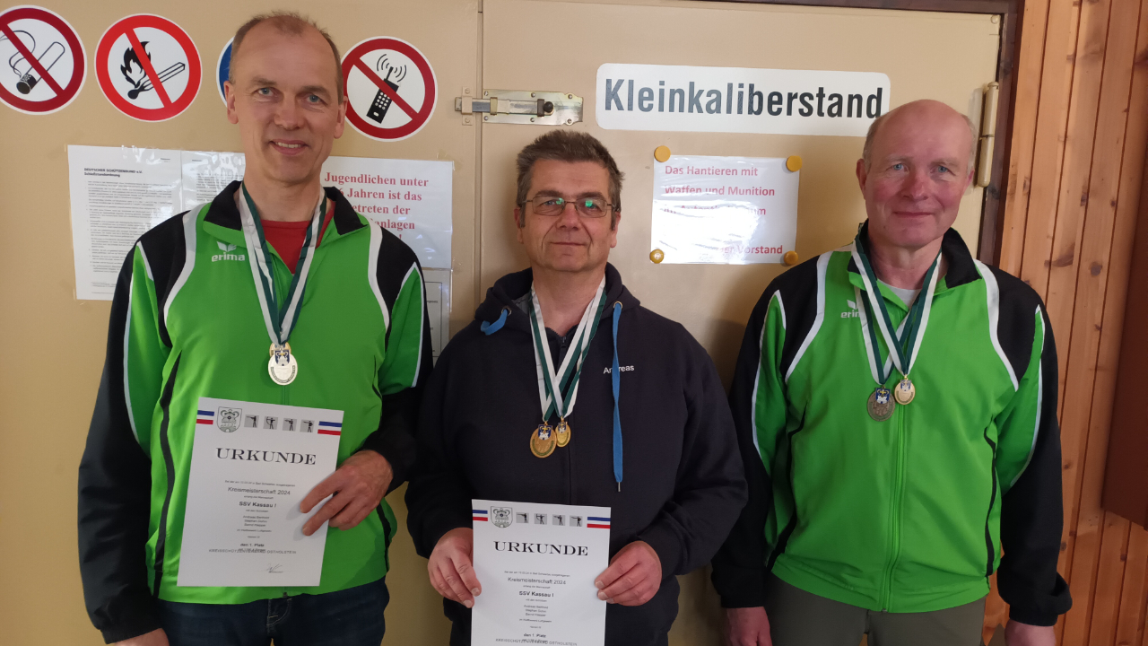 v. l.: Stephan Dohm, Andreas Berthold und Bernd Klepper